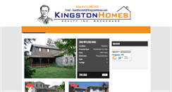 Desktop Screenshot of kingstonhomes.com